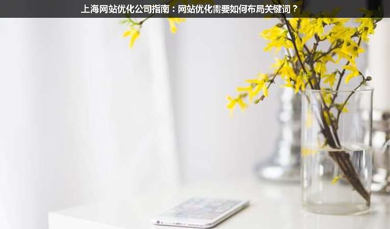 上海網(wǎng)站優(yōu)化公司指南：網(wǎng)站優(yōu)化需要如何布局關(guān)鍵詞？