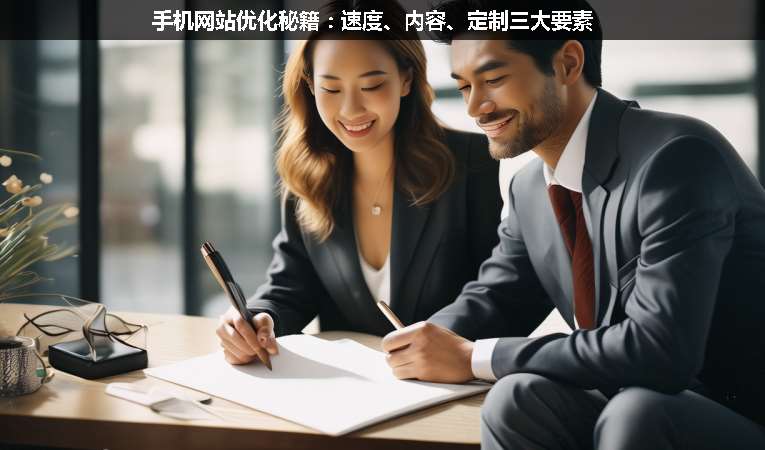 手機網站優化秘籍：速度、內容、定制三大要素